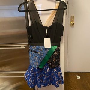 Self portrait mini dress